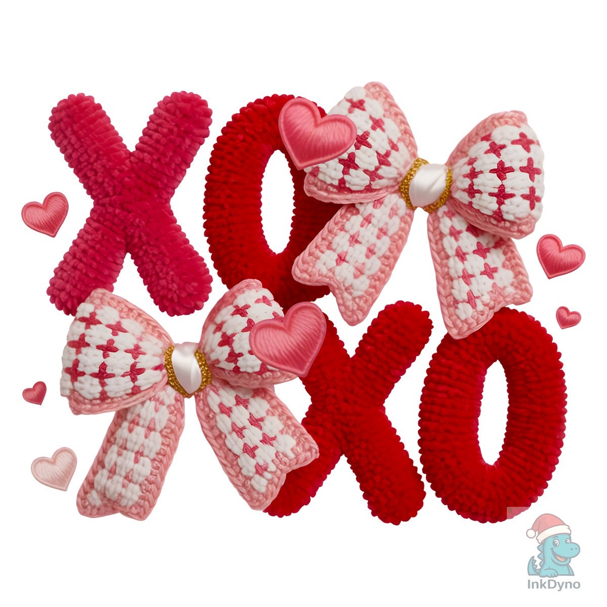 Valentine XOXO Faux Yarn