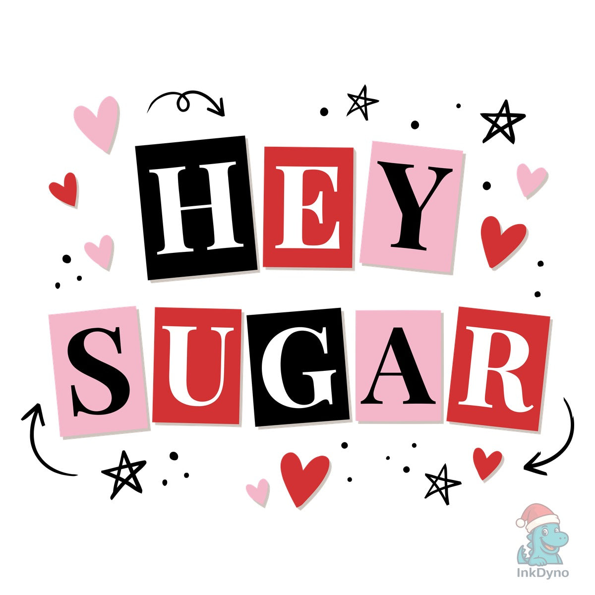 Hey Sugar Retro Funny Valentines Day