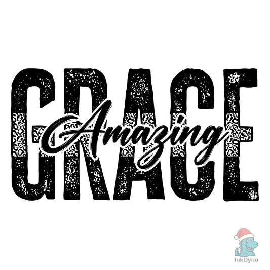 Amazing Grace Christian Positive - DTF Transfer