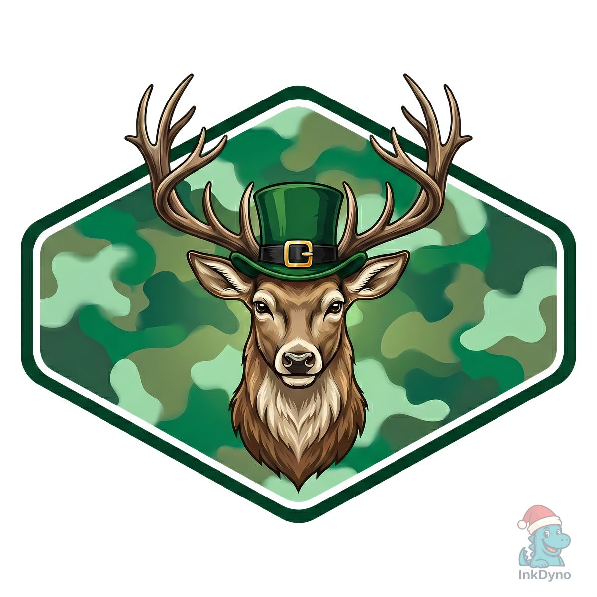 St Patrick's Day Hunting Deer Camo