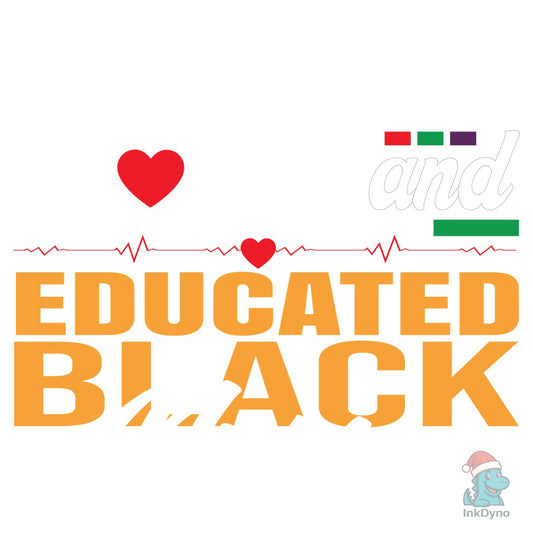 Unapologetically Educated Black Nurse - DTF Transfer