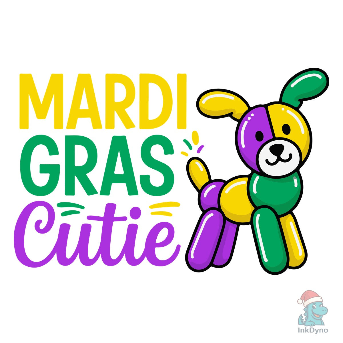 Cute Mardi Gras Cutie Party T-shirt