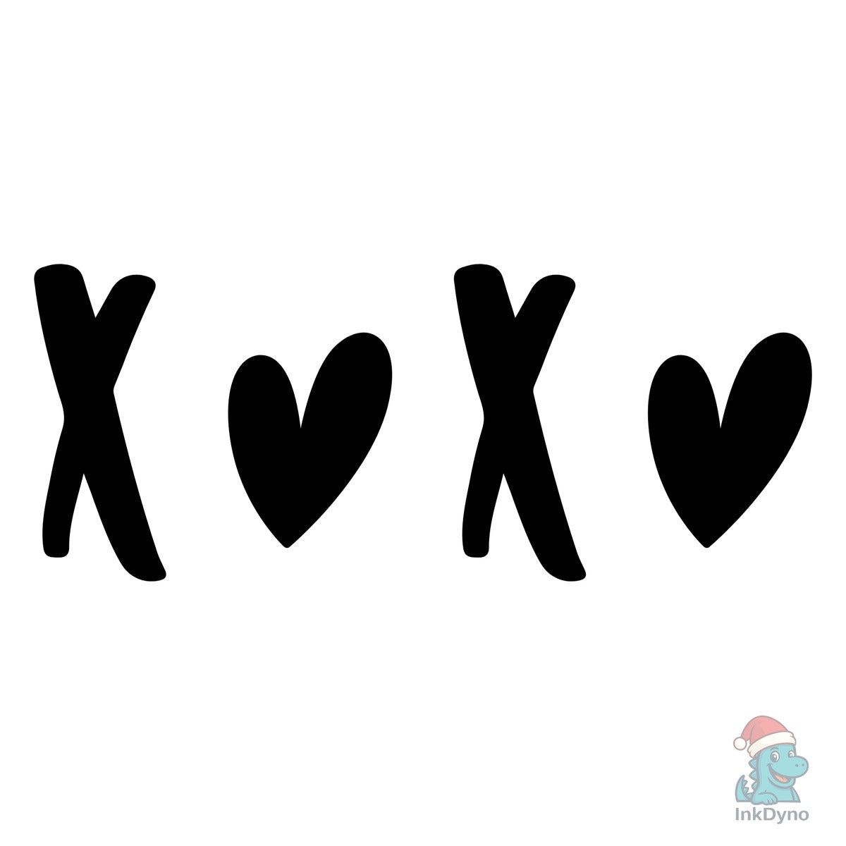 Heart Xoxo Valentines