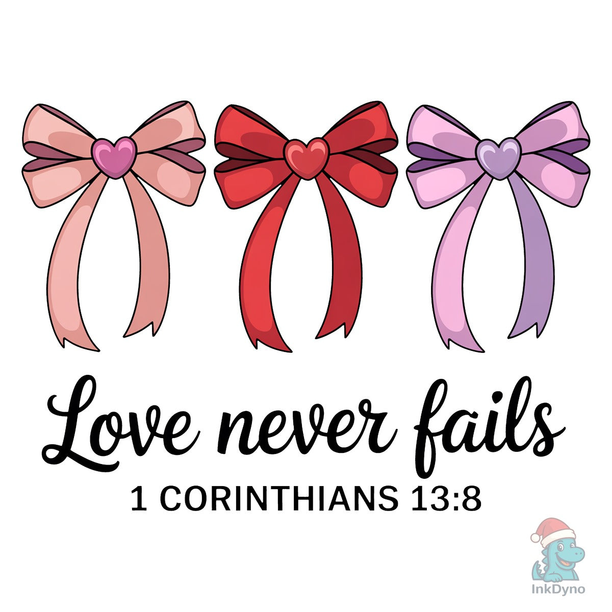 Love Never Fails Bible Verse Coquet