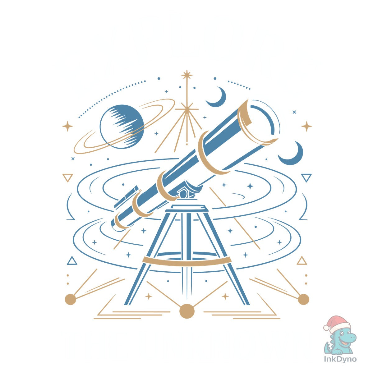Explore the Unknown Telescope Art