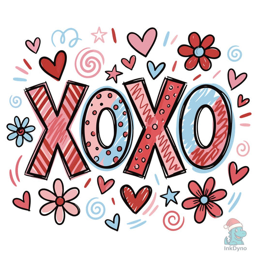 Valentine XOXO Valentines - DTF Transfer
