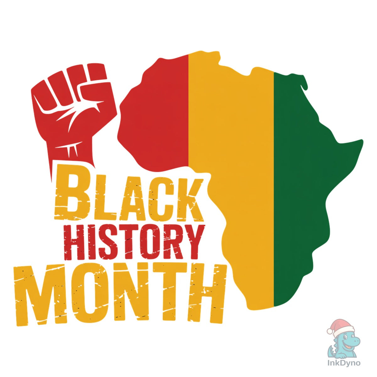 Black History Month Africa Map