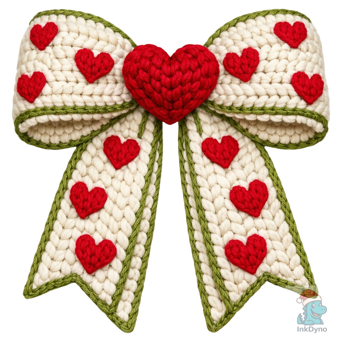 Crochet Valentine's Day Bow