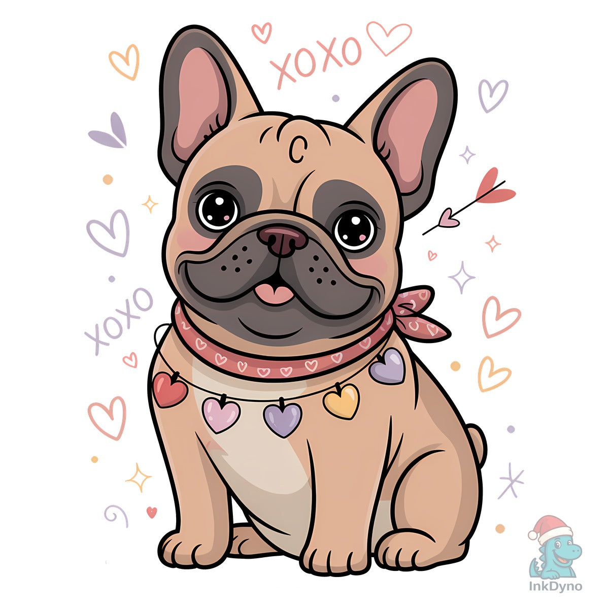 Valentine Pug Dog Sublimation Shirt