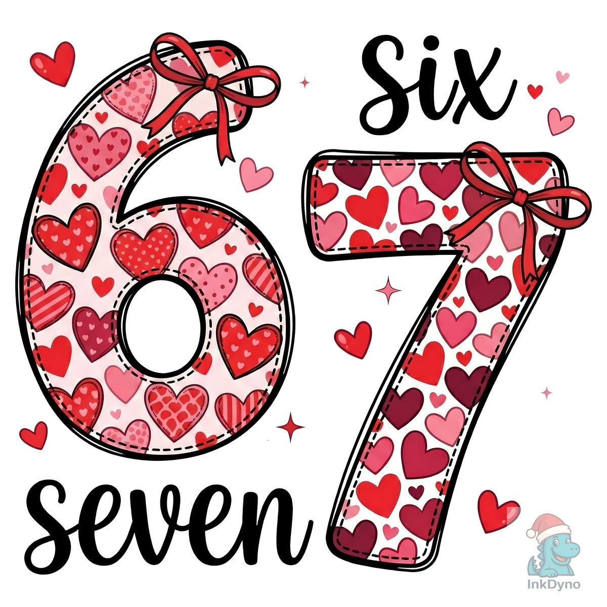Valentine 67 Six Seven Viral Meme