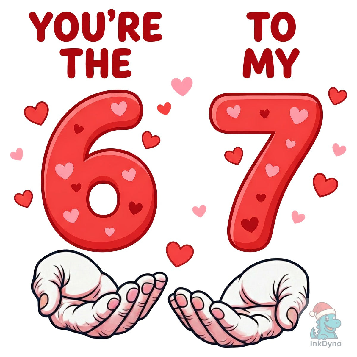 Valentine's Day Six Seven Viral Meme