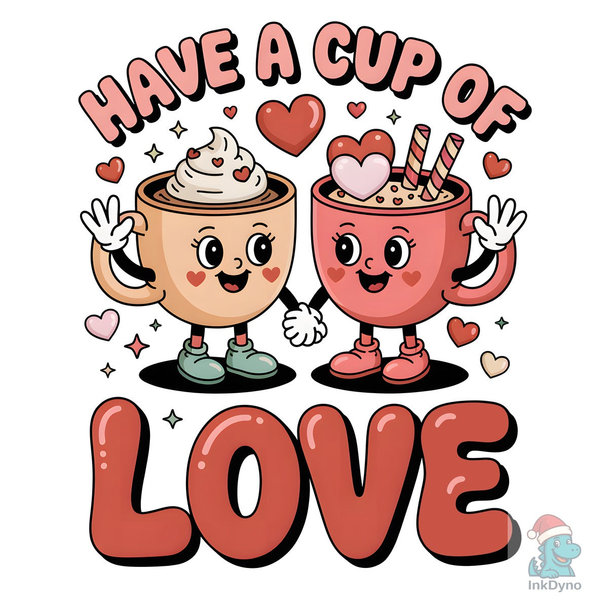 Funny Valentine Sublimation T-shirt