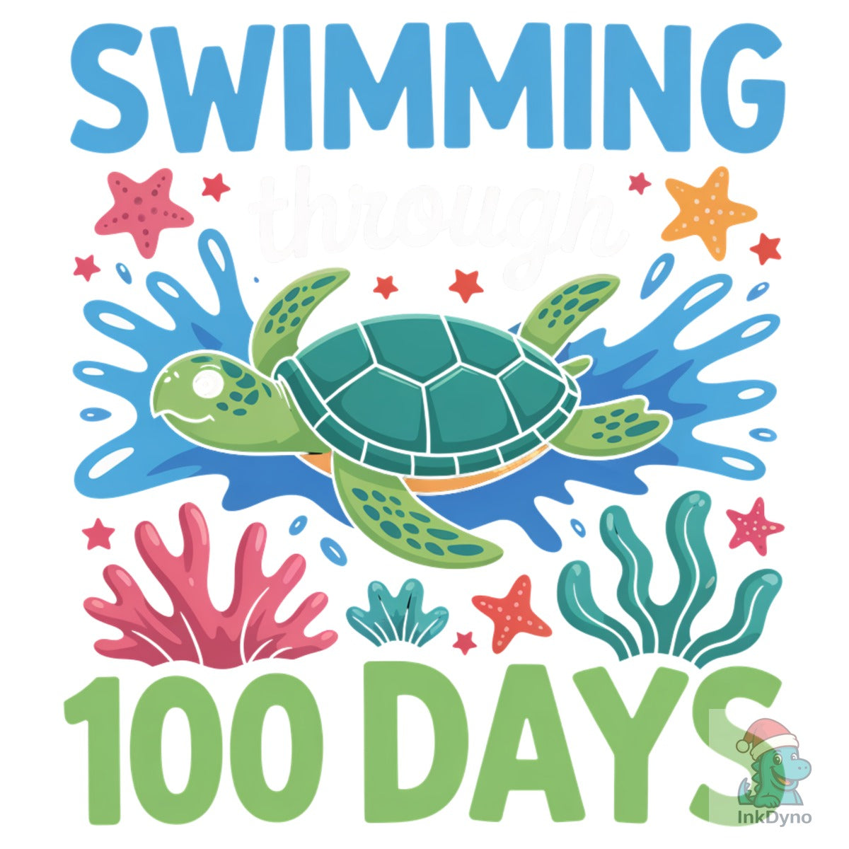 Swimming Through 100 Days