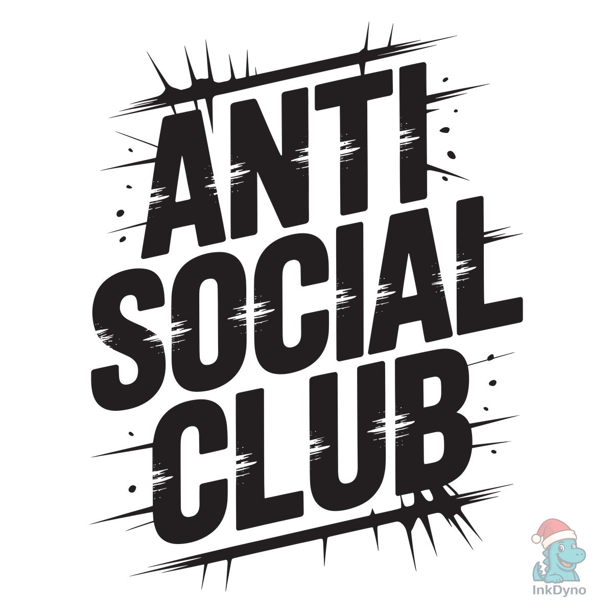 Anti-Social Club Bold Typography