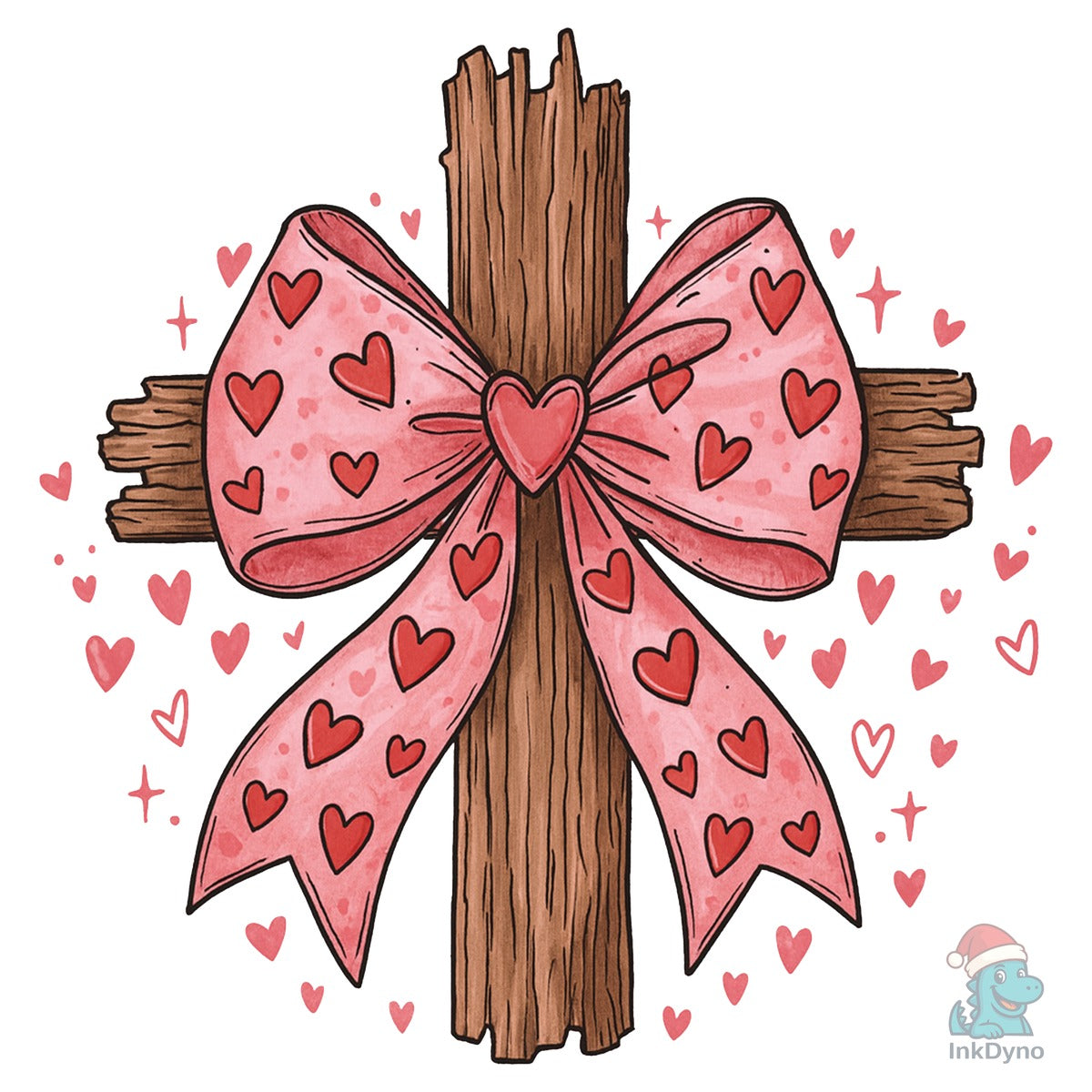 Cross Valentine Bible Verse
