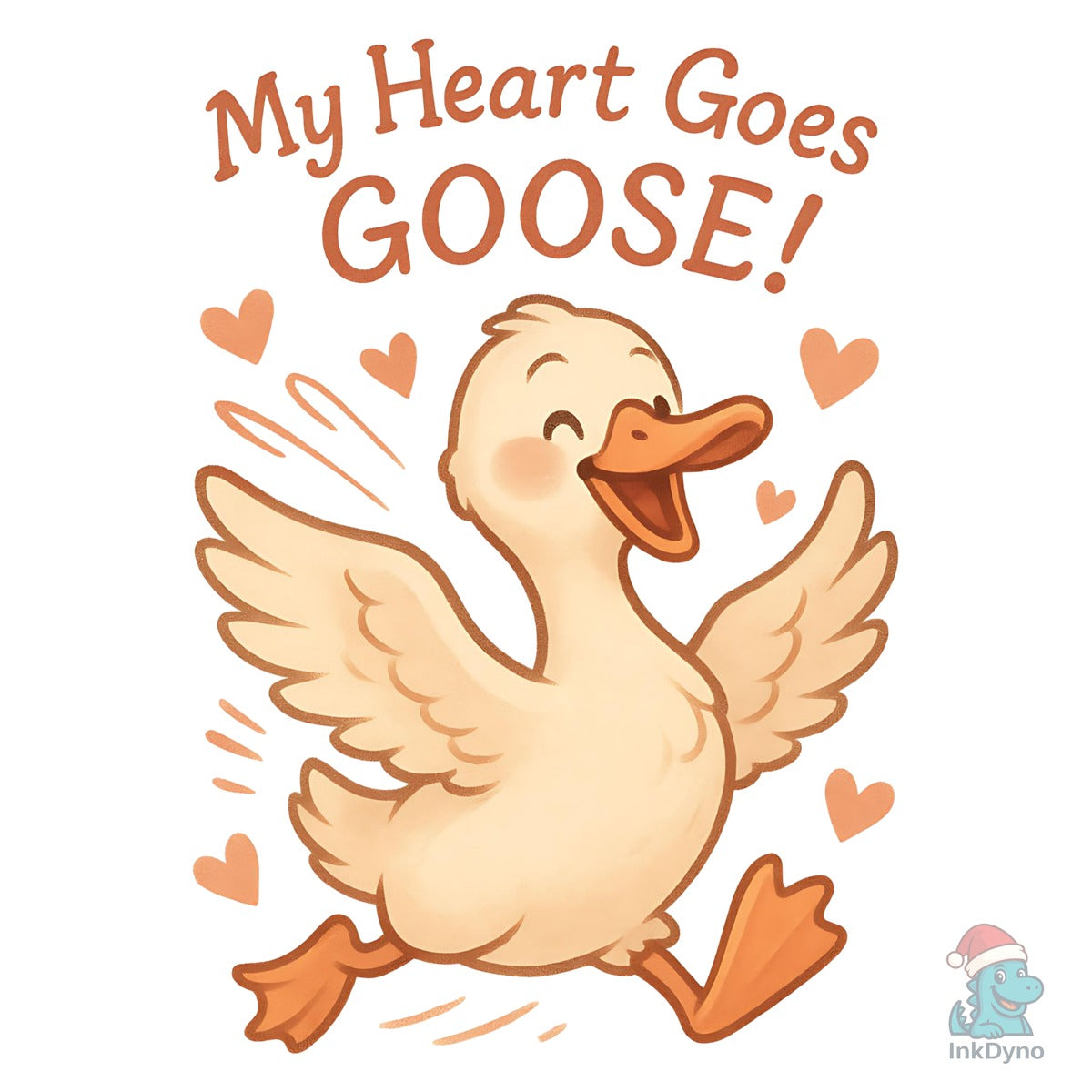 Valentine Goose Sublimation