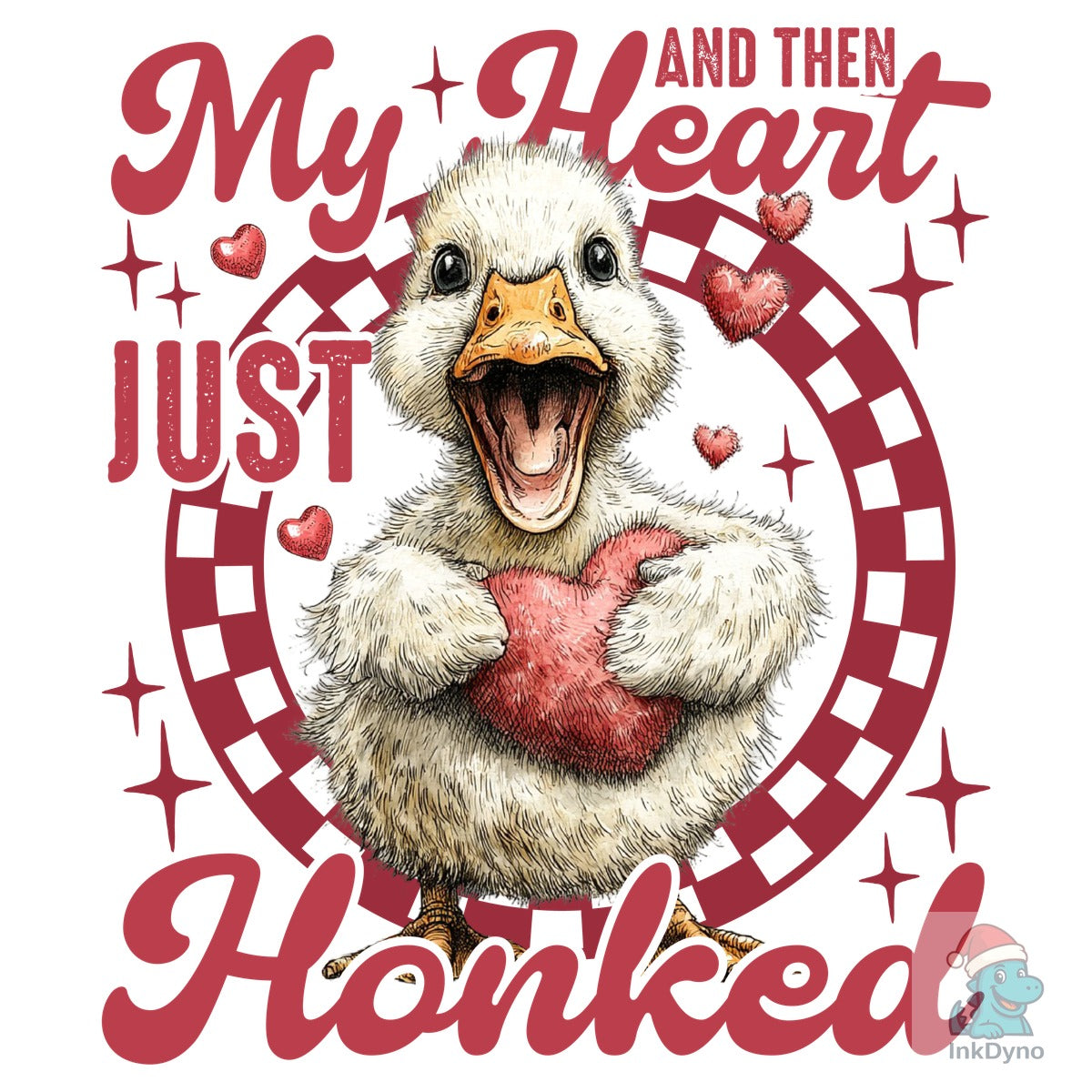 Funny Valentine's Day Goose