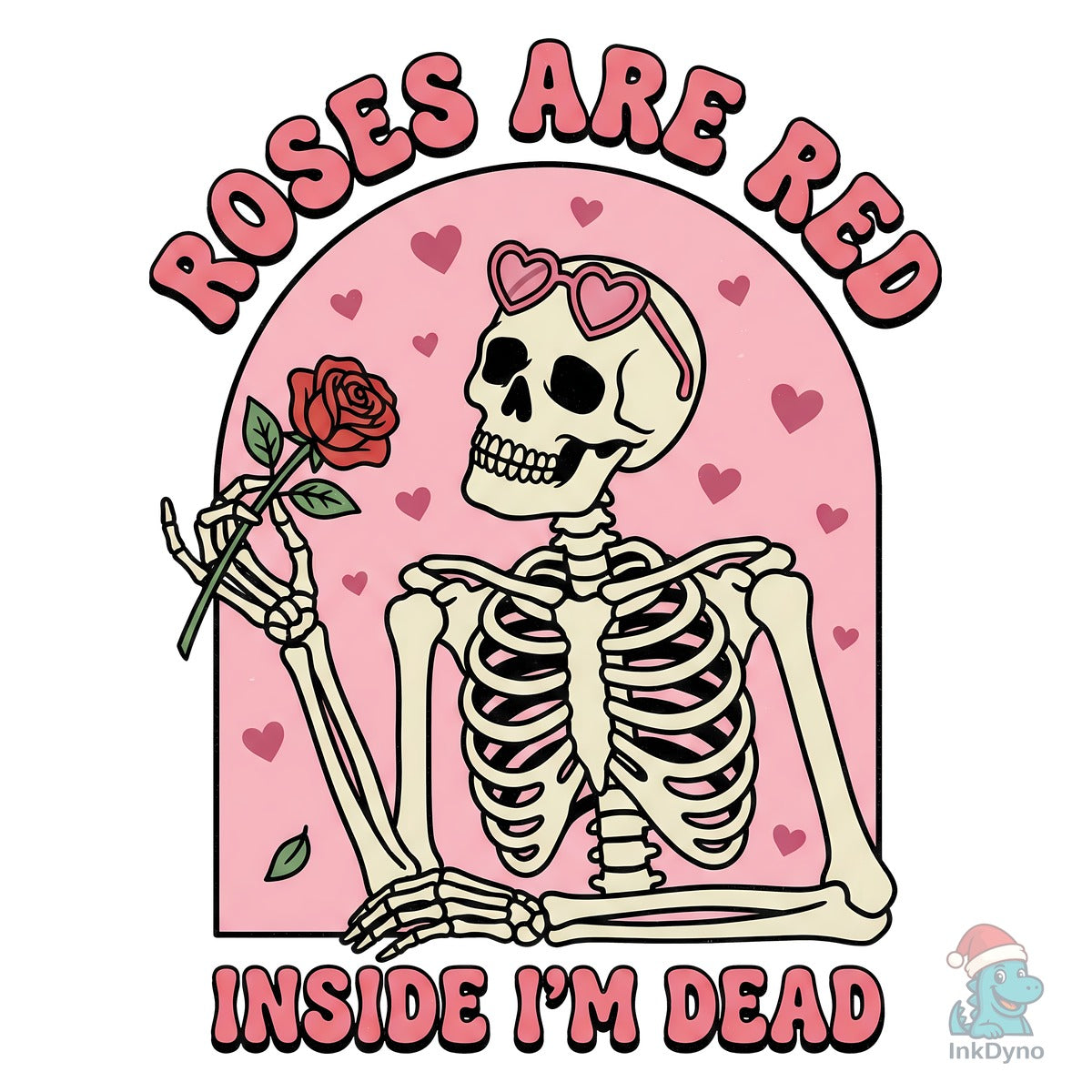Roses Are Red Inside I'm Dead Valentine