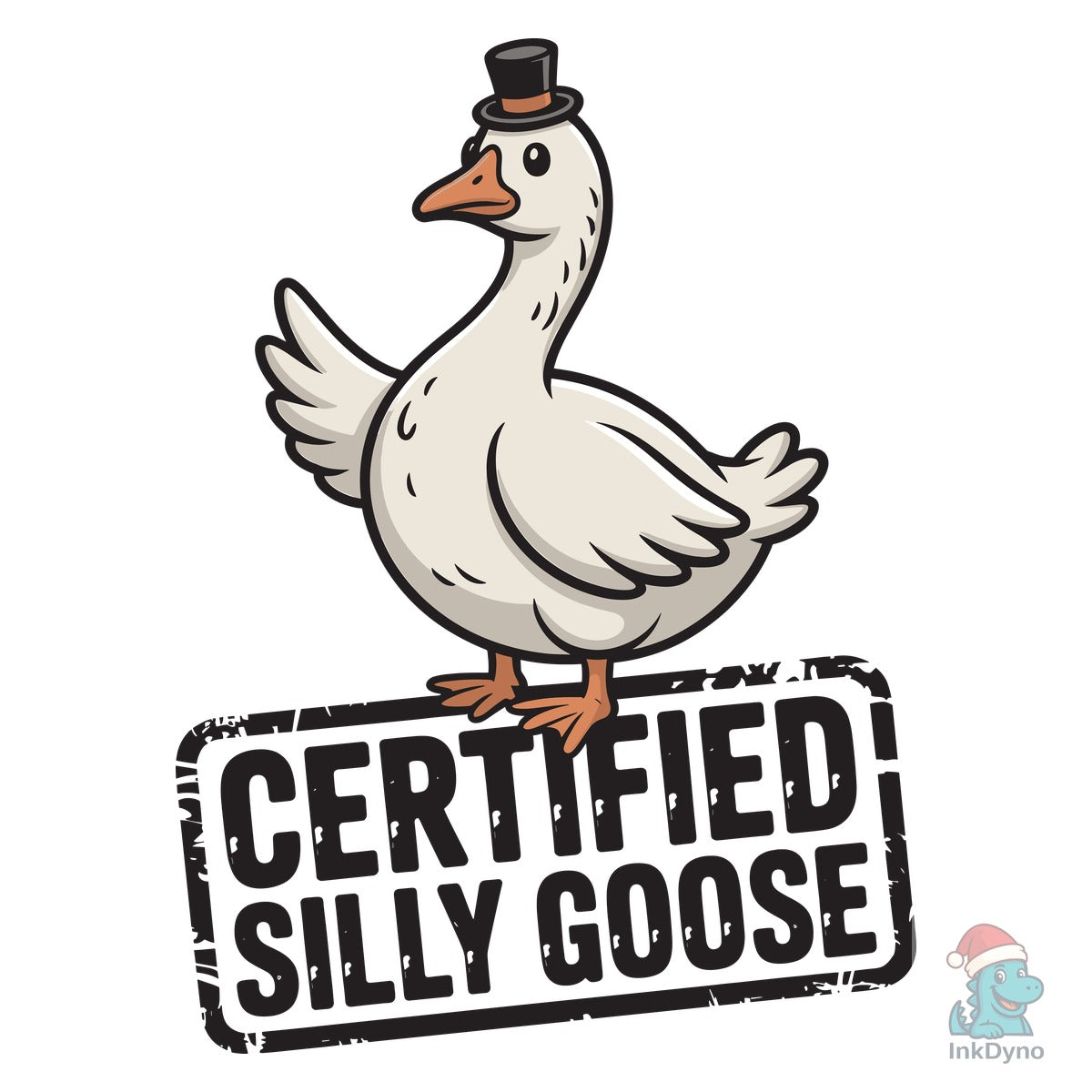 Certified Silly Goose Funny T-shirt