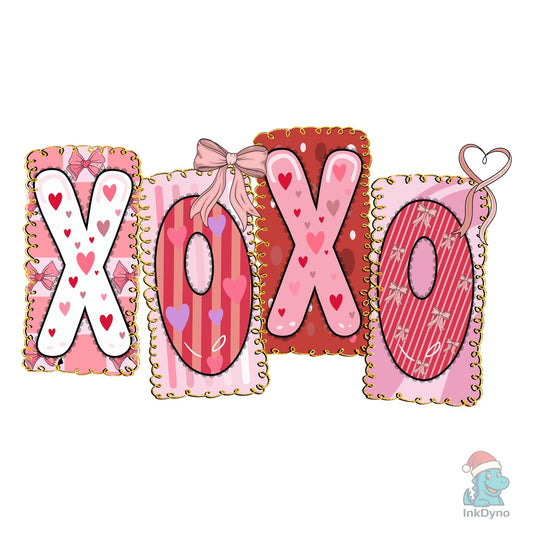 XOXO Retro Valentine Love Shirt - DTF Transfer