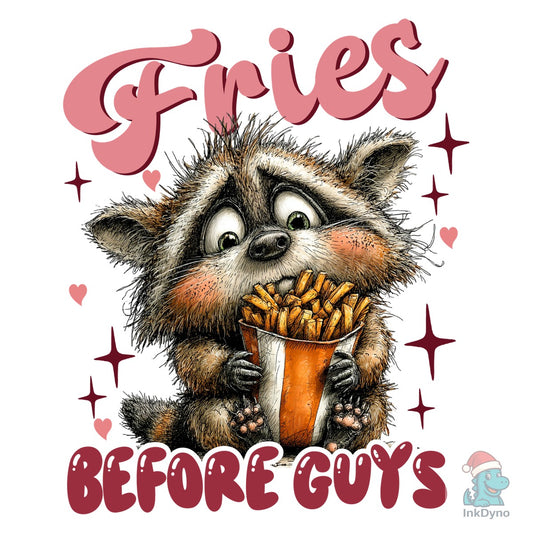 Funny Valentine's Sarcastic Raccoon - DTF Transfer