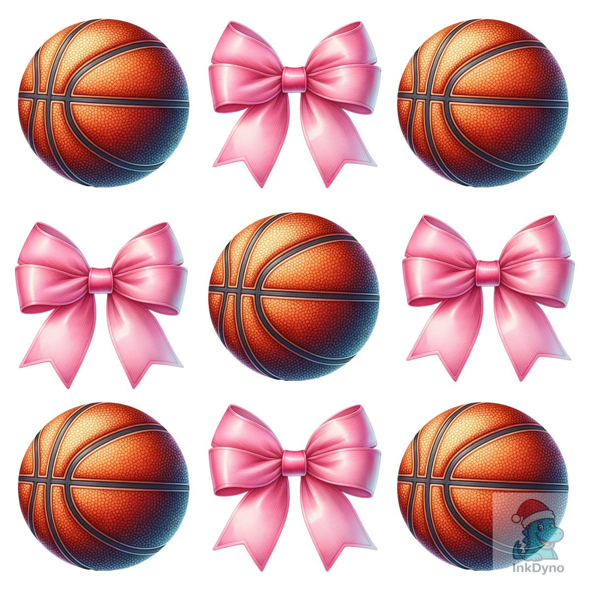 Coquette Bow Basketball