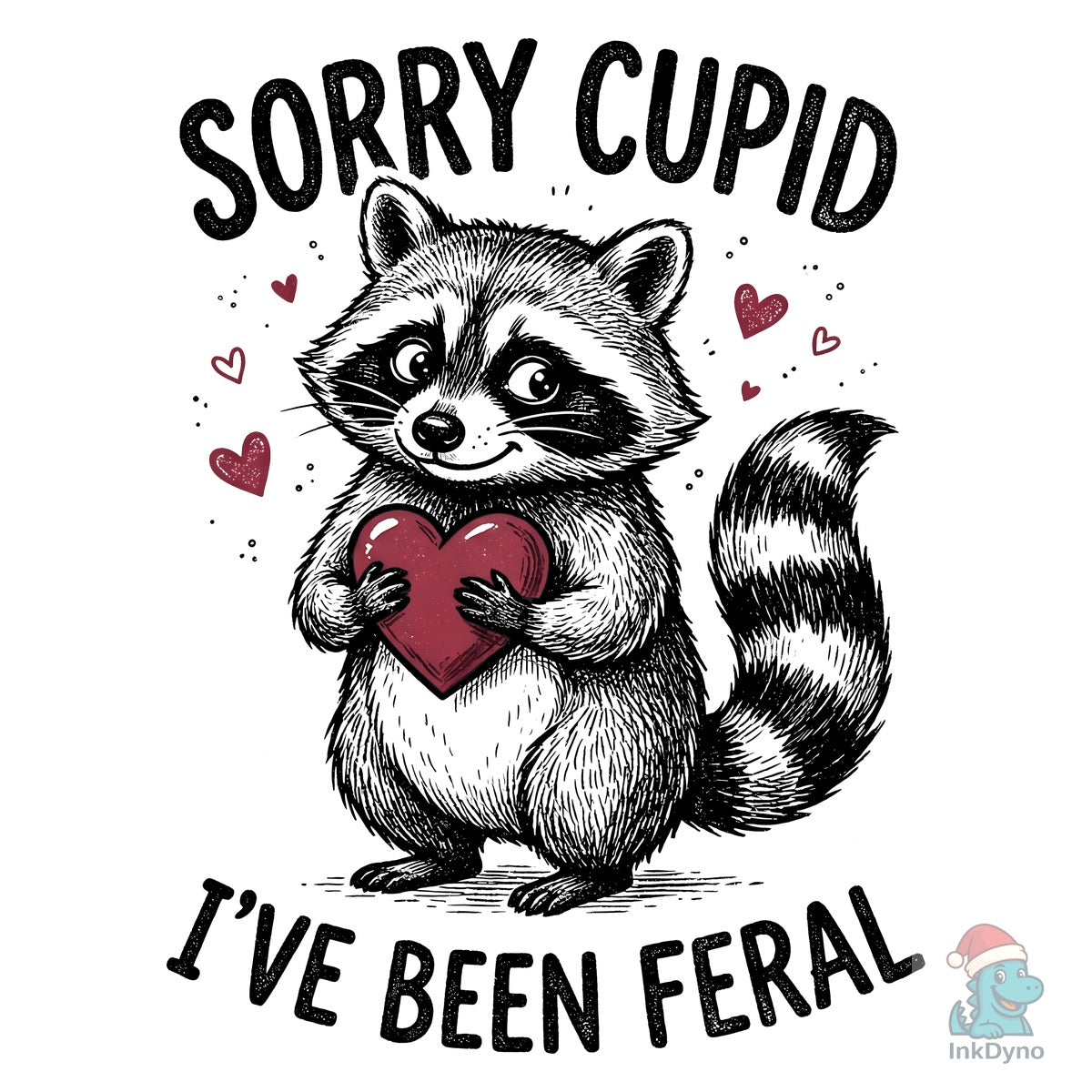 Sorry Cupid I've Been Feral Valentine