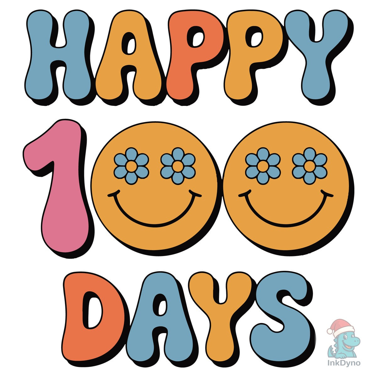 Happy 100 Days School Design