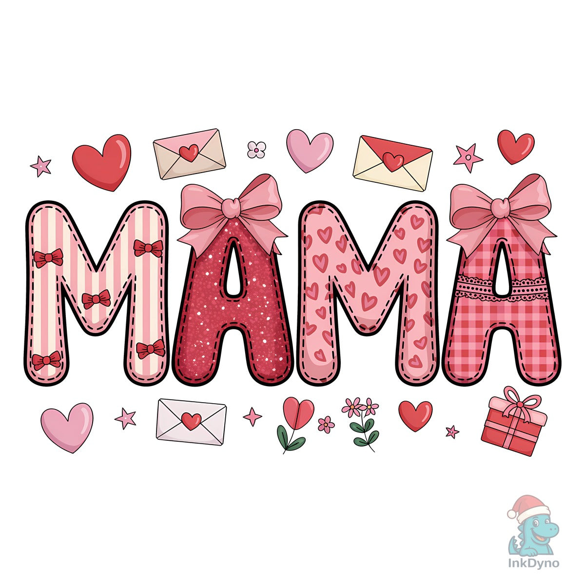 Mama Valentine Sublimation T-shirt