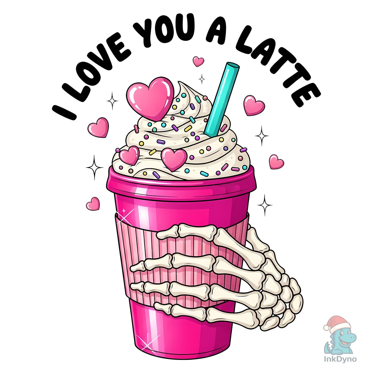 Coffee Cup with Skeleton Hand Valentine