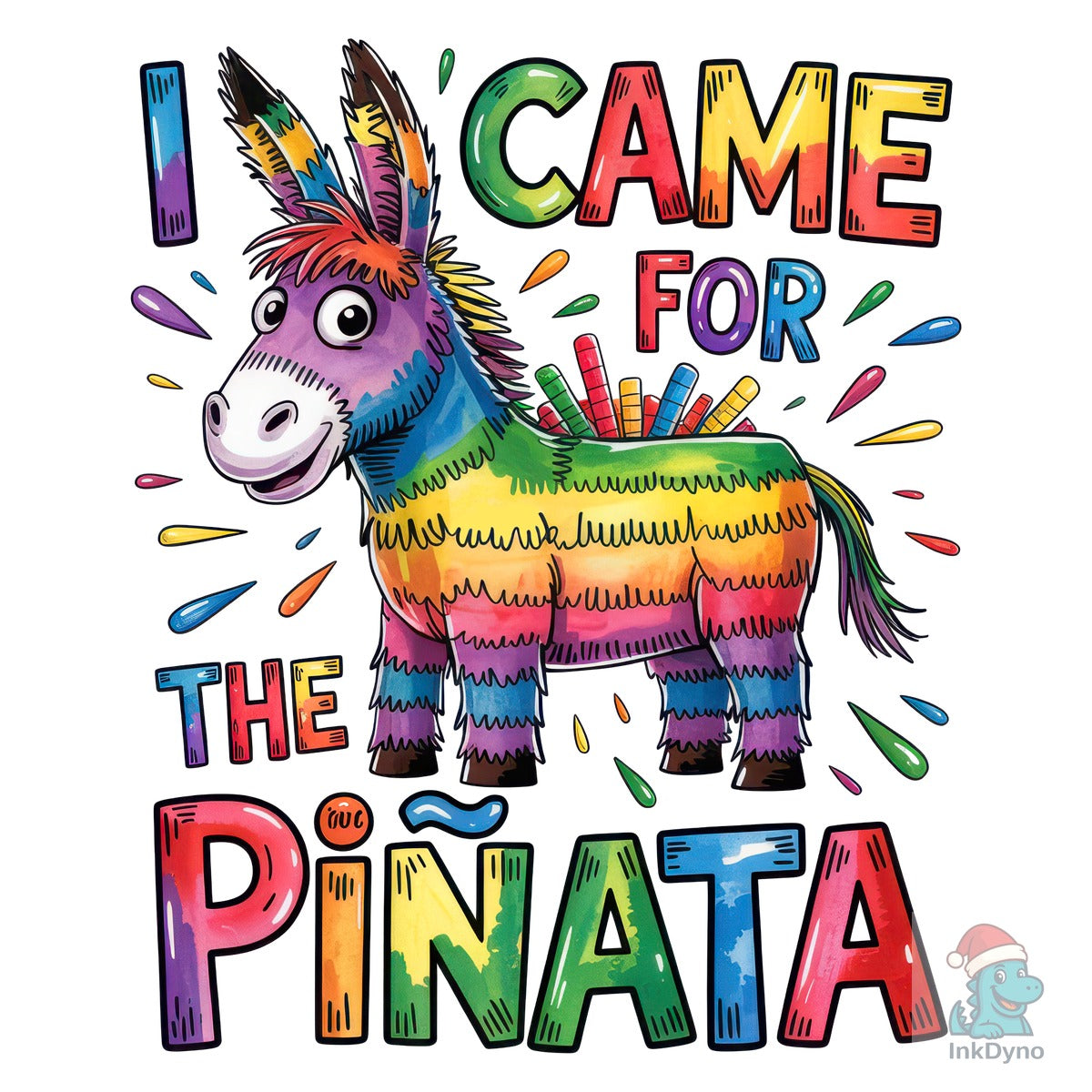 Colorful Pinata Donkey Fiesta