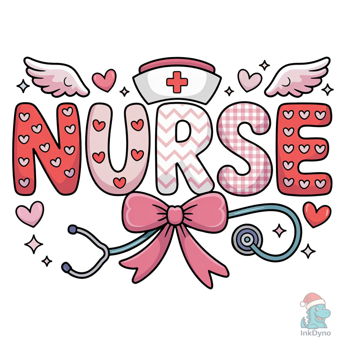 Valentine Nurse Nurse Coquette Bow