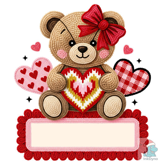 Custom Name Kids Valentine - DTF Transfer