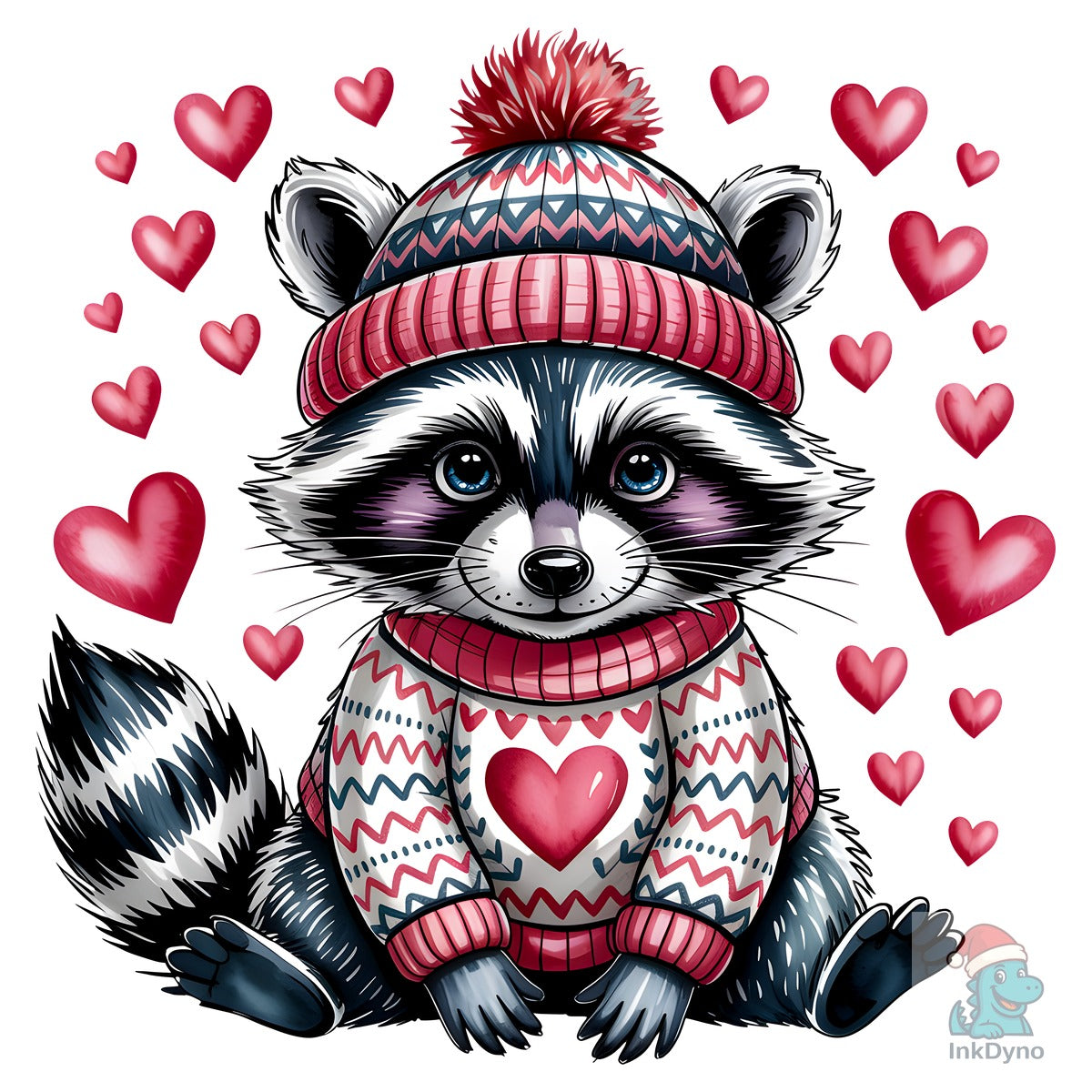 Valentine Raccoon Valentine