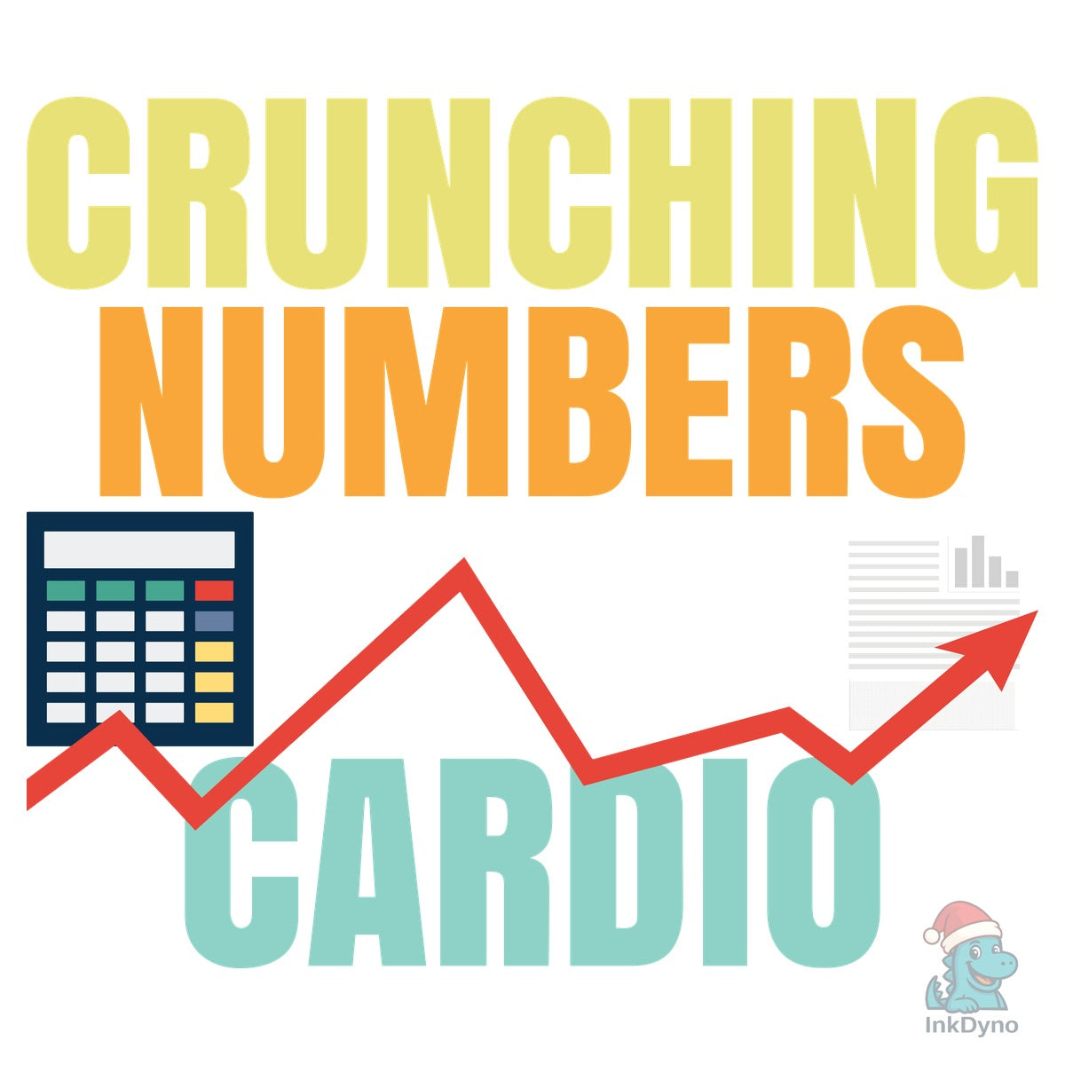 Crunching Numbers Funny Accountant Shirt