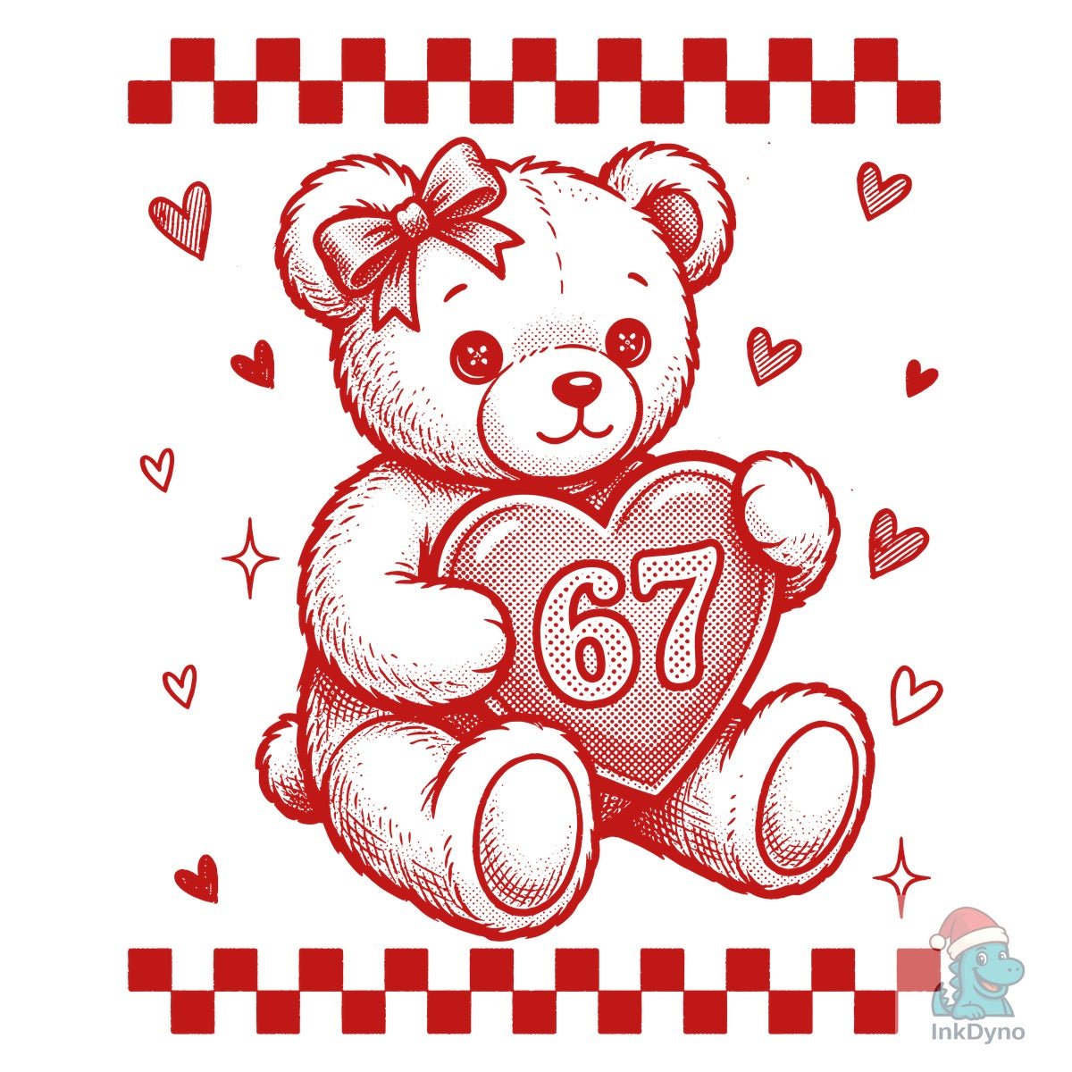 Cute Teddy Bear Valentine's Day