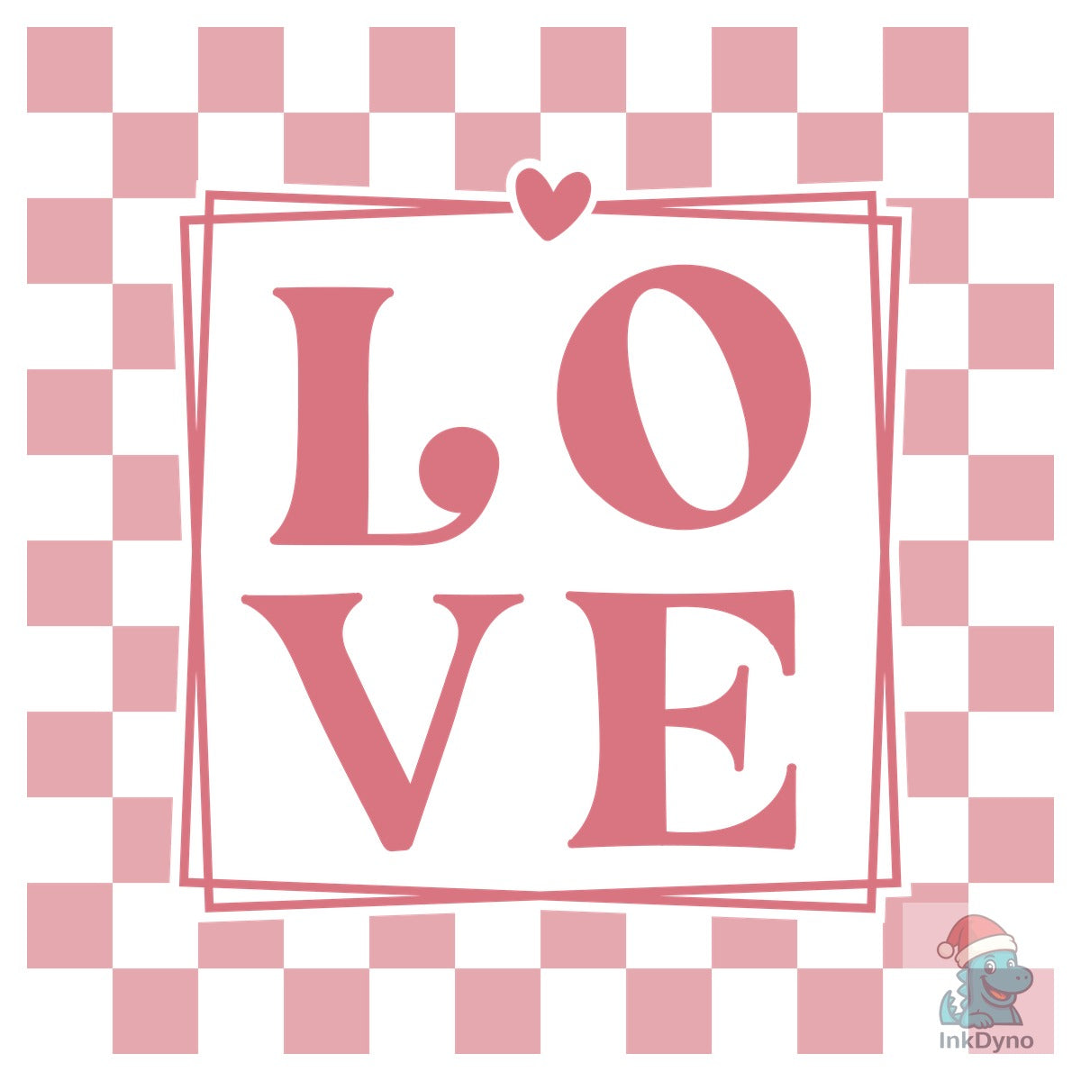 Love Checkered Valentine