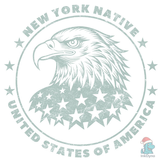 New York Native - USA Eagle - DTF Transfer