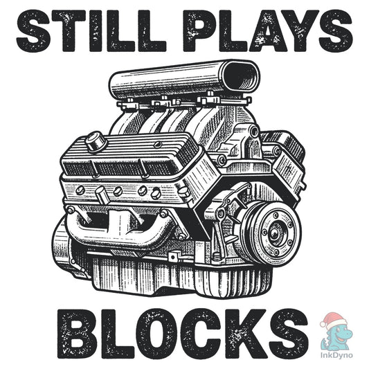 Still Plays with Blocks - DTF Transfer