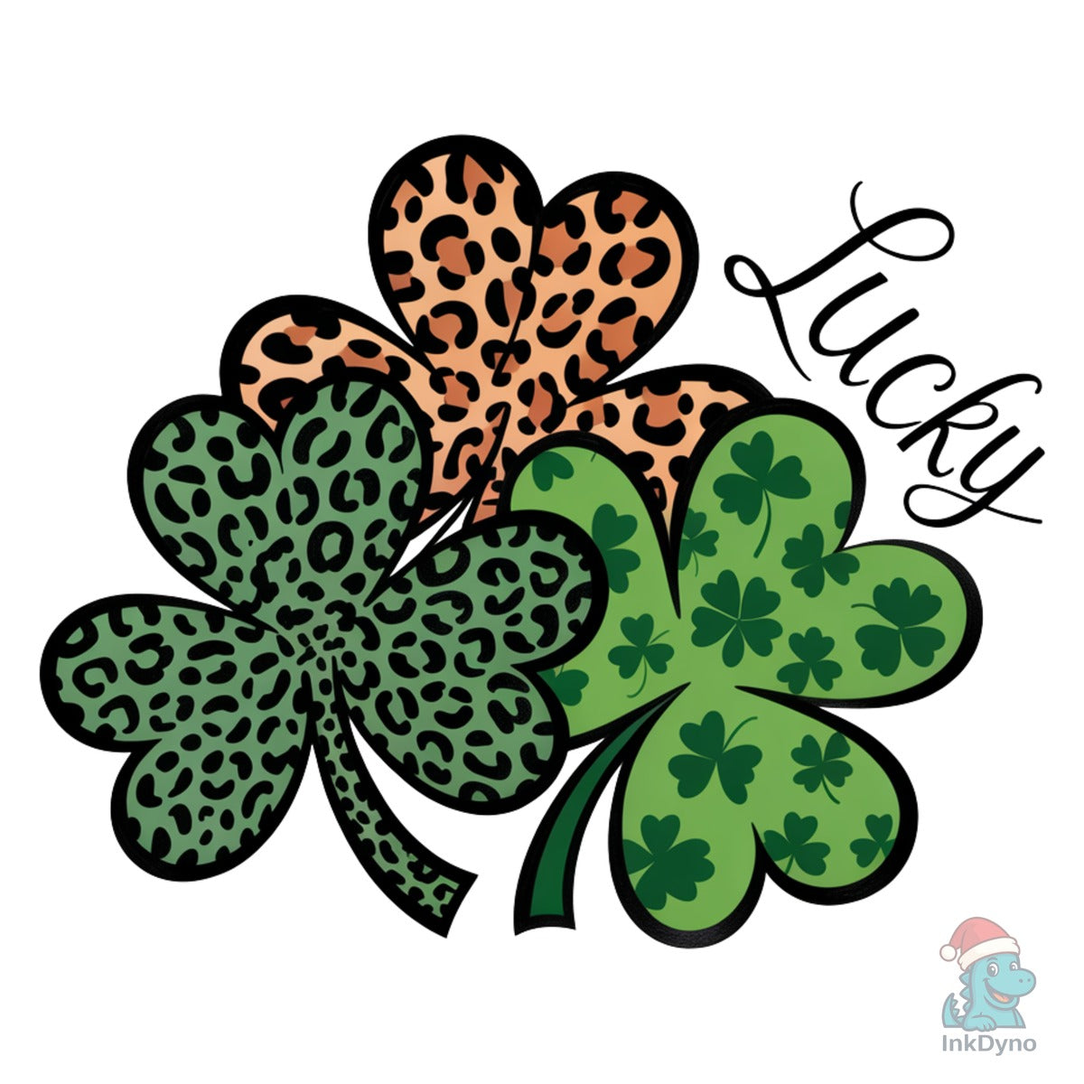 Leopard Lucky Shamrocks St. Patrick