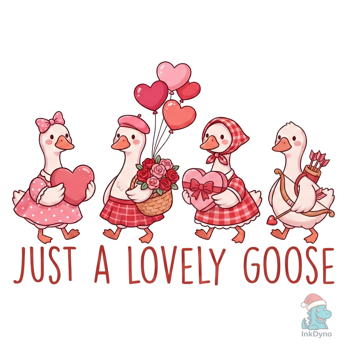 Just a Lovely Goose Valentine Day