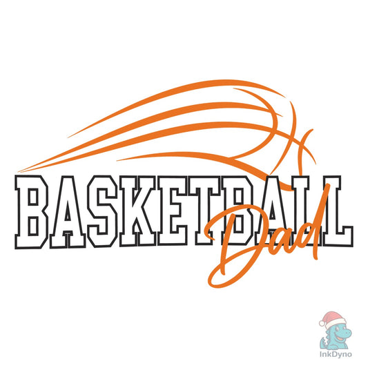 Basketball Dad Athletic Sports Design - DTF Transfer