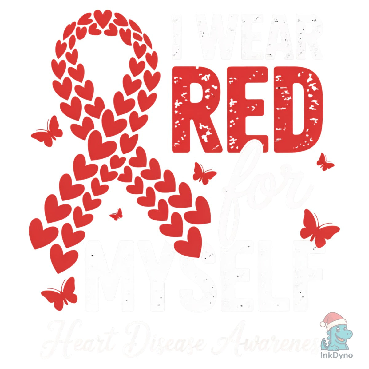 Heart Disease Awareness Ribbon