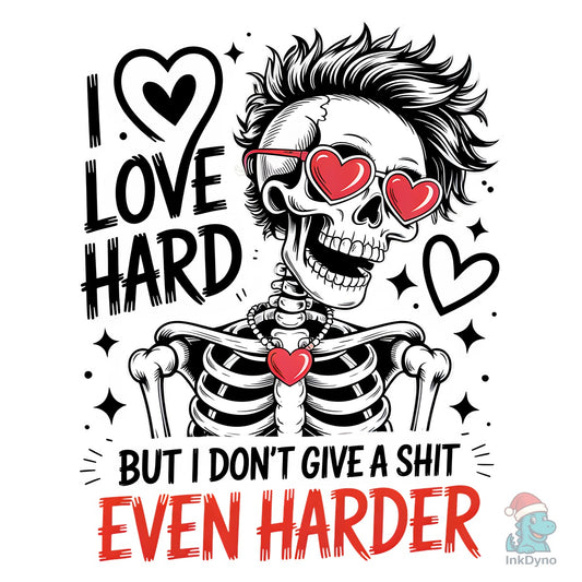 Skeleton Valentines Day Sassy - DTF Transfer