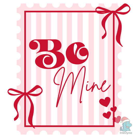 Coquette Valentines Postage Stamp - DTF Transfer