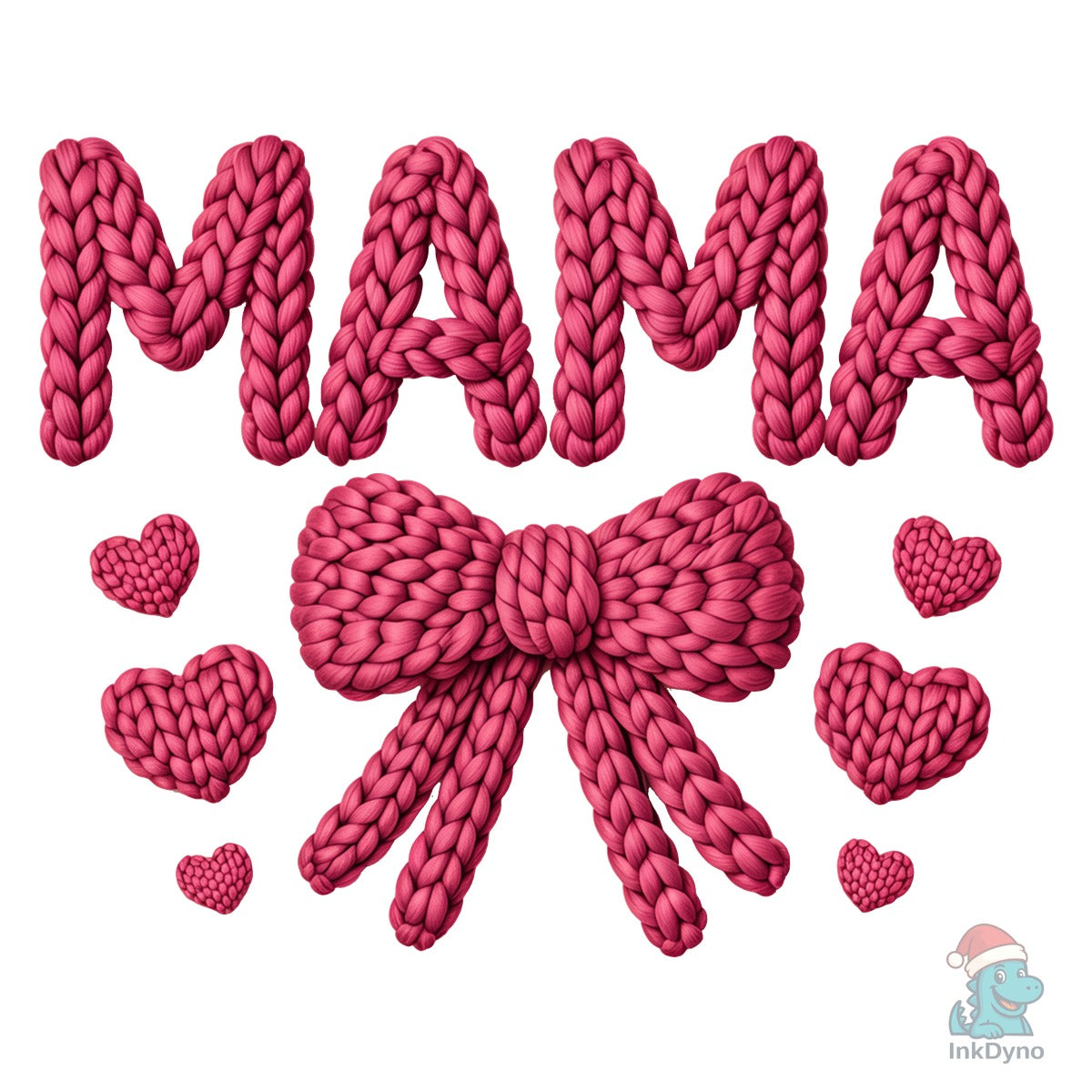 Valentine Mama Faux Yarn Latchhook