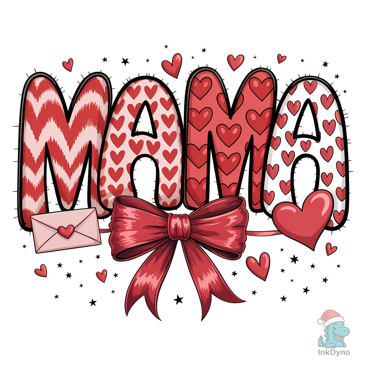 Valentine Mama Sublimation Design