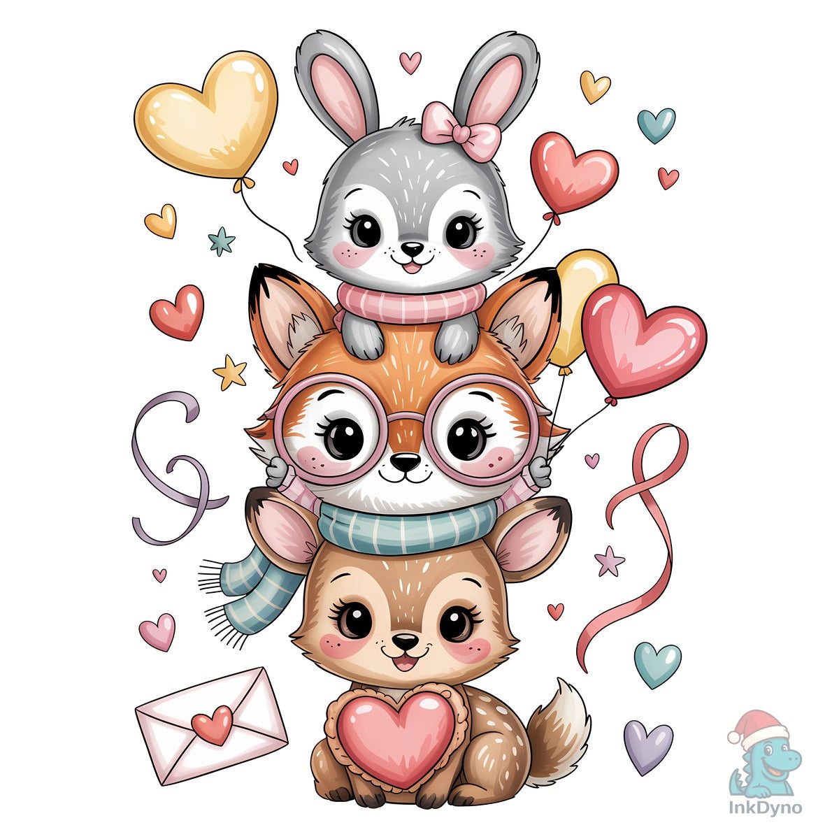 Cute Valentine Kawaii Friends Shirt