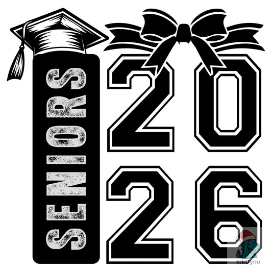 Seniors 2026 Graduation - DTF Transfer