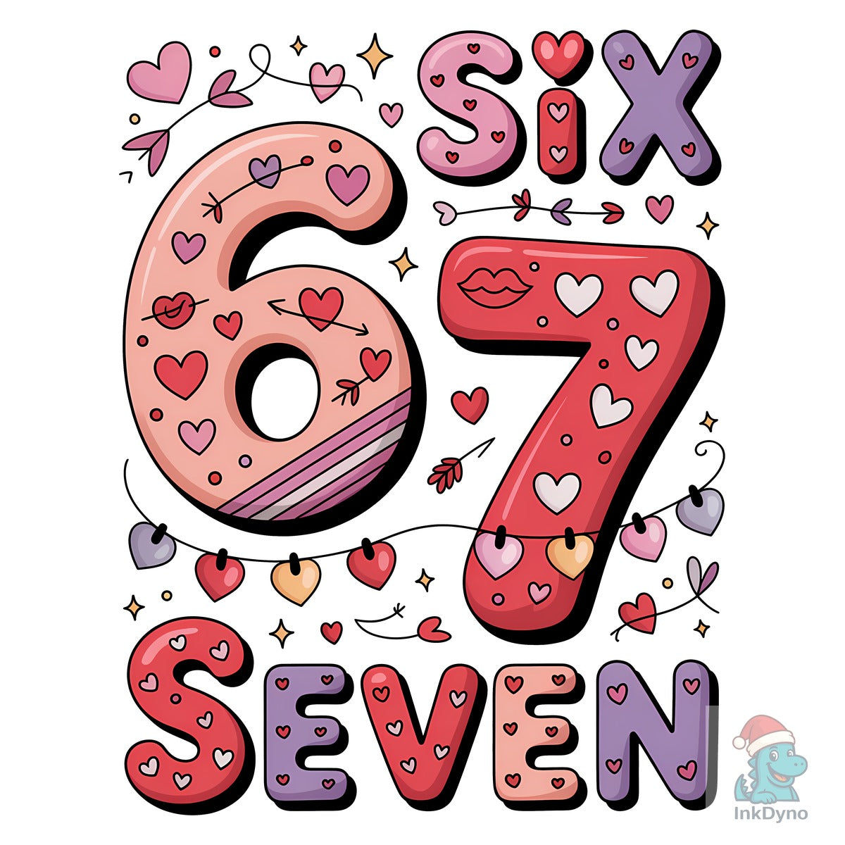 Cute 67 Valentine Love Shirt